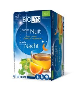 Infusion lime-orange (Sleep & quiet) BIO, 24 sachets